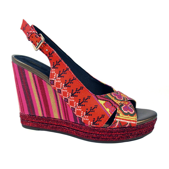 Geox Shoes - GEOX Respira Janira Slingback Wedge Sandal 36/6